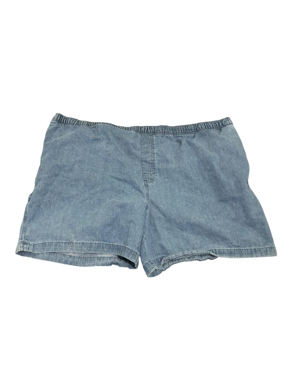 Puritan Men's Denim Jean Shorts Elastic Waist Size 2XL (44/46)